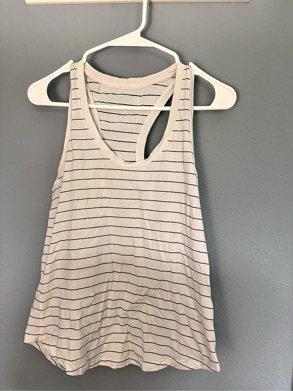 Lululemon Hold Tight Thin Strap Racerback Tank Top White